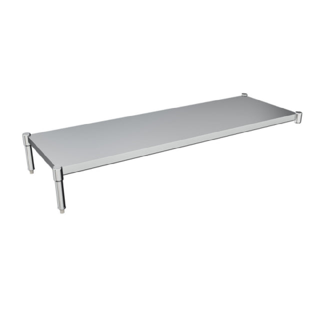 BK Resources DTS-72 - Dish Table UnderShelf, 72"W X 23-5/16"D X 10-11/16"H, 18/304 Stainless Steel Construction