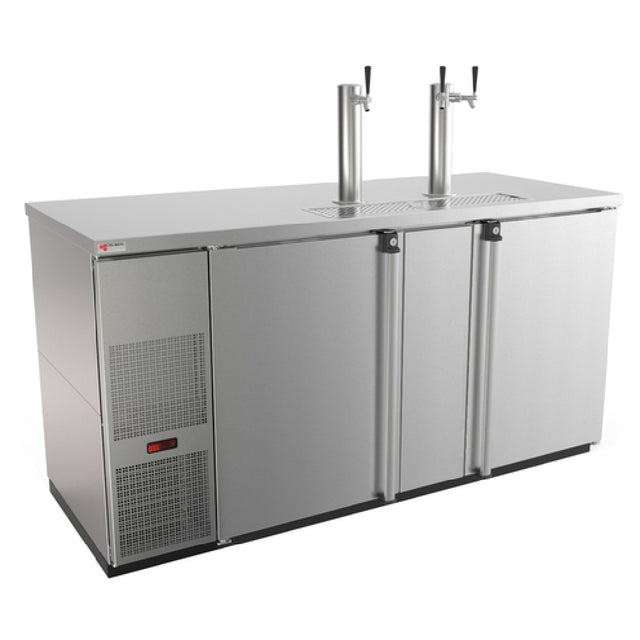 Micro Matic MDD68S-E Pro-Line™ E-Series™ Draft Beer Cooler Two-section 69-1/2"W