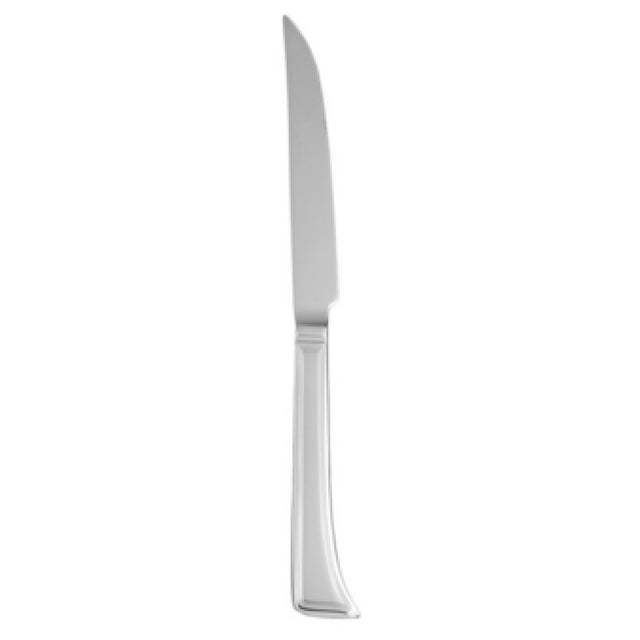 Fortessa 1.5.101.FR.015 Pantheon Satin Dessert Knife 8.6" (21.9cm) Solid Handle