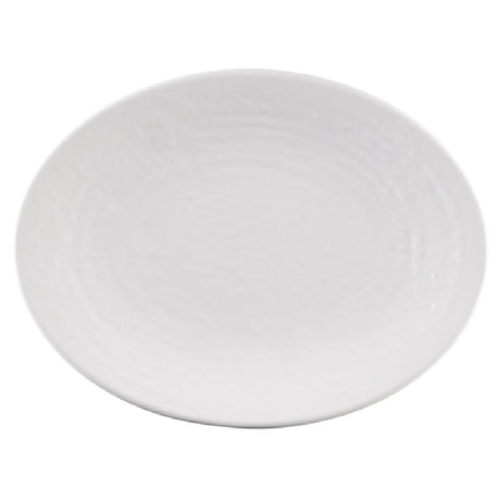 GET Enterprises D107RR-W Elite Global Solutions Platter 10-1/4"L X 7-3/4"W X 1"H Oval