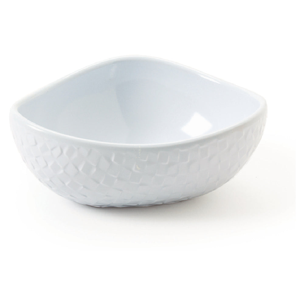 GET Enterprises CS-1070-CN-W Coralline™ Bowl 10 Oz. (10 Oz. Rim Full) 5" X 4-1/2" X 4" X 1-3/4"H