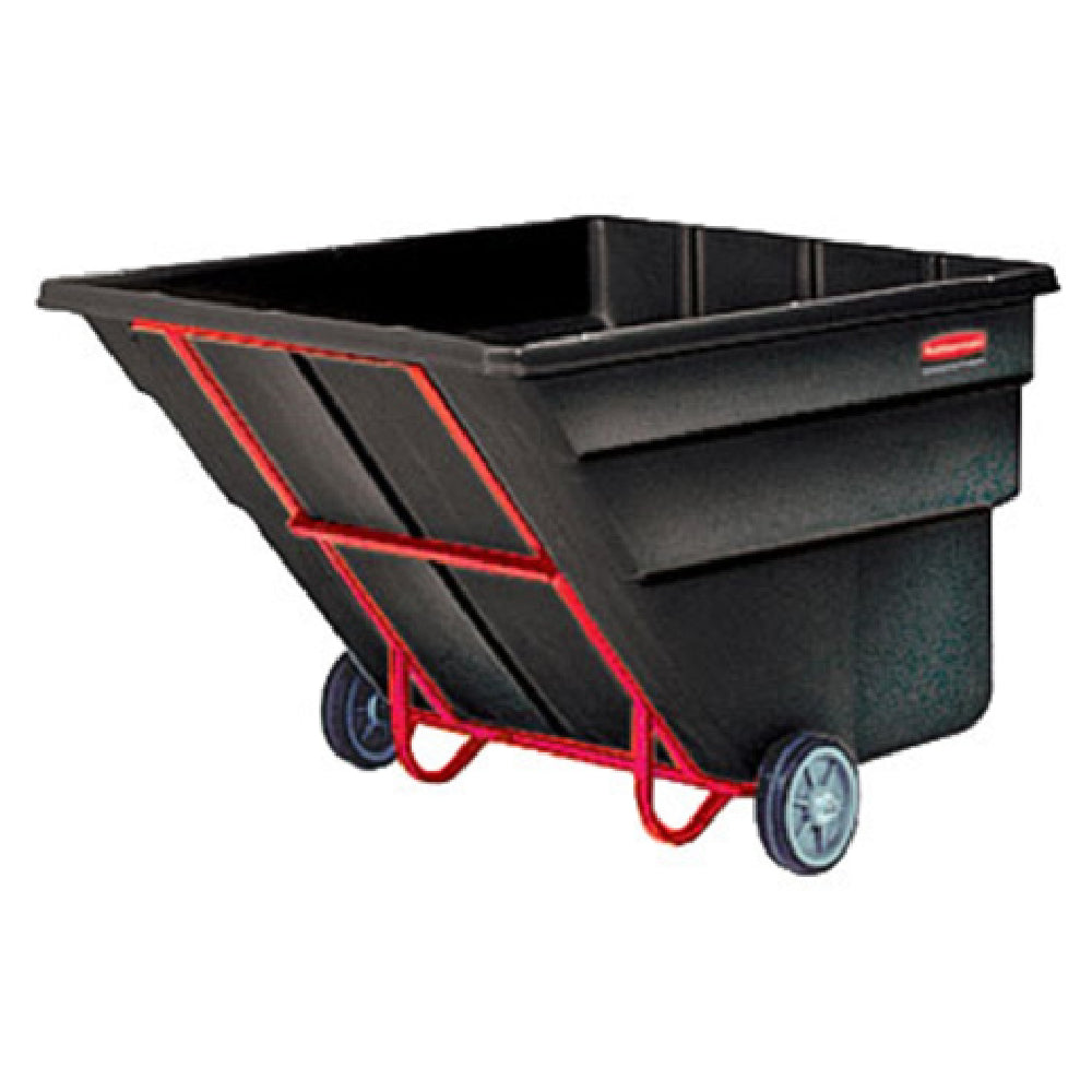 Rubbermaid FG103600BLA - Tilt Truck, Mobile, Open Top