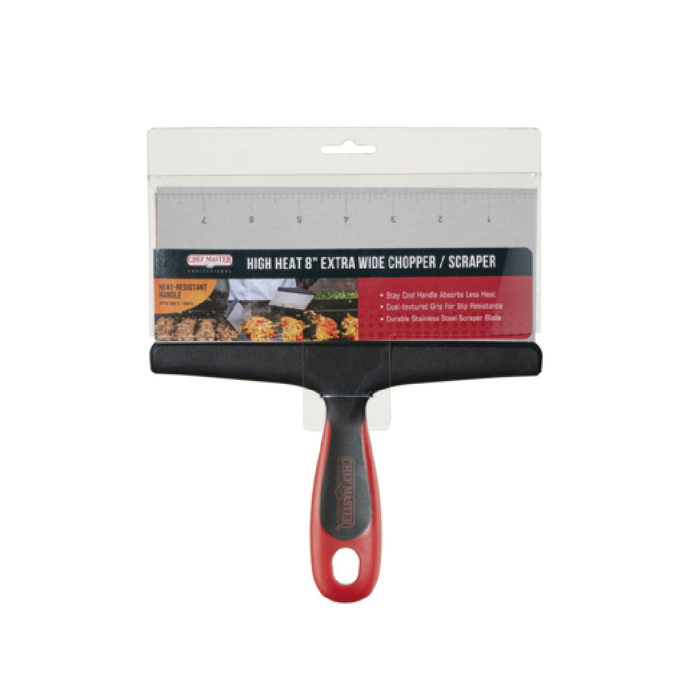 Chef Master 90264 Heavy Duty 8" High Heat Griddle Scraper