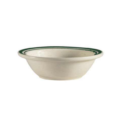 CAC China CES-11 Emerald Fruit Dish 5 Oz. 4-3/4" Dia. X 1"H