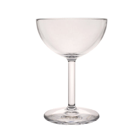 Steelite 7030DR016 Coupe Glass 8 Oz. (H 5-1/2" M 4" T 4" B 3") Polycrystal®