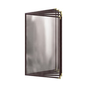 Risch TE-10V 8.5X14-NYLON Deluxe Sewn Nylon Menu Cover (specify Color) 8-1/2" X 14"