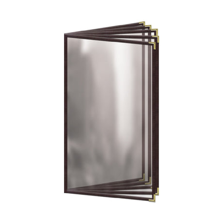 Risch TE-10V 8.5X14-NYLON Deluxe Sewn Nylon Menu Cover (specify Color) 8-1/2" X 14"