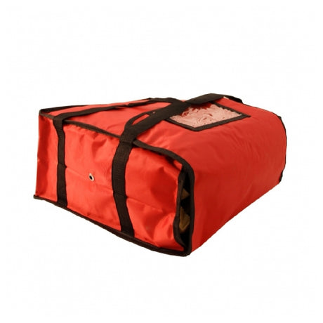 Chef Approved 124PIB314NRD Pizza Delivery Bag 16" X 16" X 8" (4) 12" Or 14" Pizza Boxes