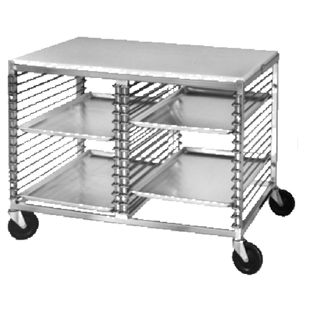 Channel 565/P Bun Pan Rack Work Table Double Section Wire Pan Slide