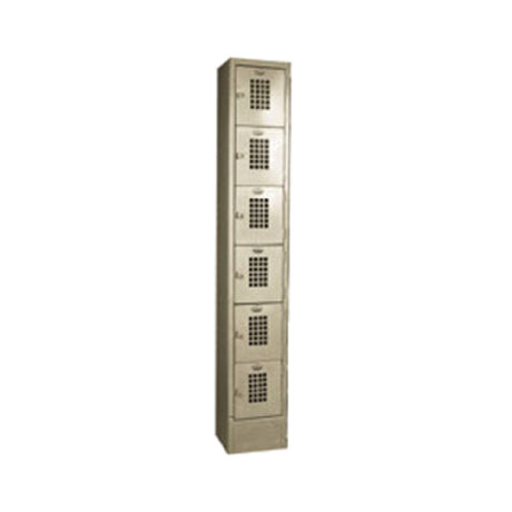 Winholt WL-66 - Lockers, 6-tier, Floor Mounted