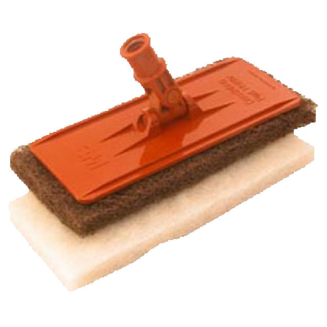 Franklin Machine Products 159-1055 Doodlebug™ Pad Holder Includes: One White Polishing Pad One Brown Scrubbing Pad