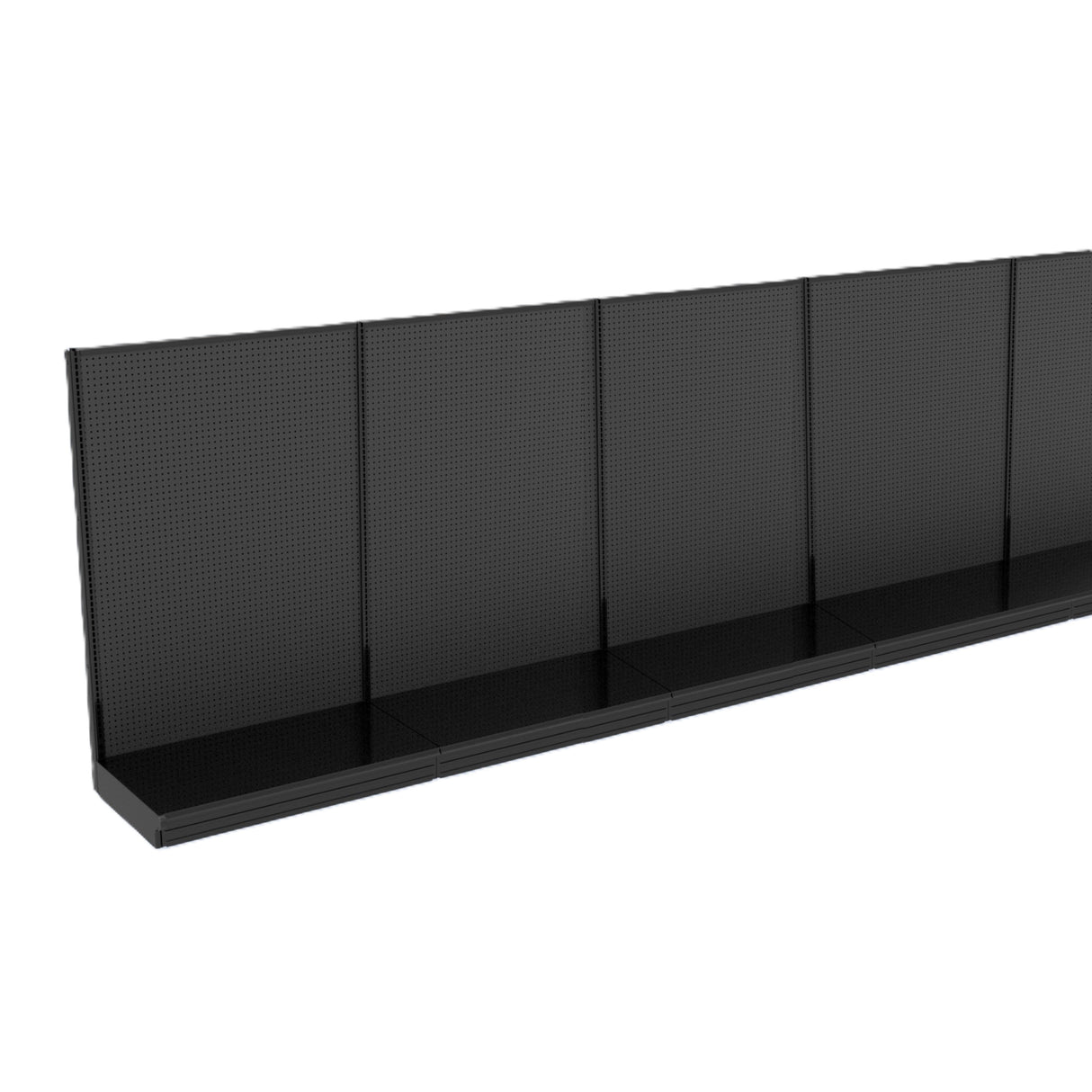 Kent Unlimited WL2018078_BL Wall 240"W X 18"D X 78"H Black