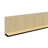 Kent Unlimited WL2018072_IVORY Wall 240"W X 18"D X 72"H Ivory