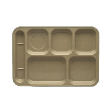 Yanco NC-801S Nu-Classic Compartment Tray 14"L X 10"W 6-compartments