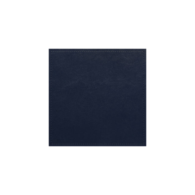 Risch COASTER-OM 4X4 - Oakmont Smooth-grained Faux-leather Coaster (specify Color)