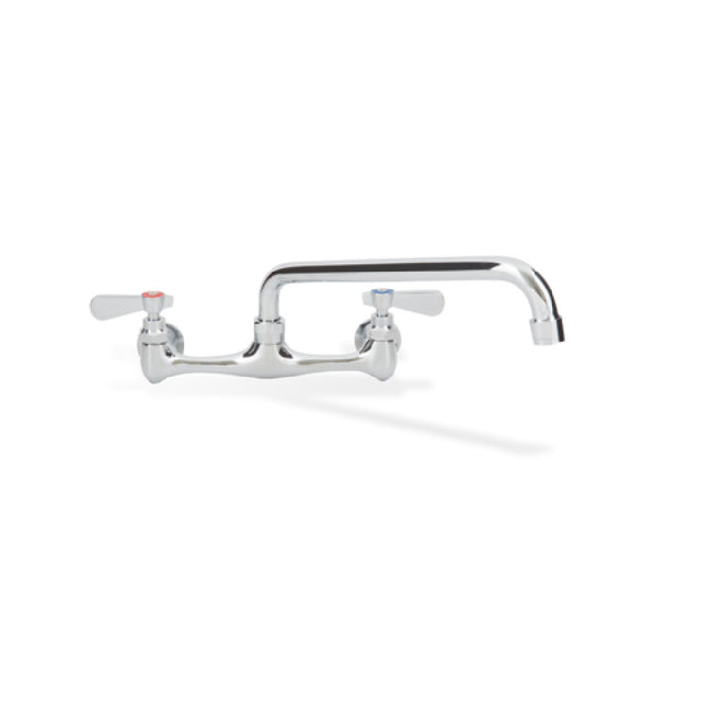 Steel Works Stainless SWFW-8-12HDLL Faucet Wall Mount 8" Center