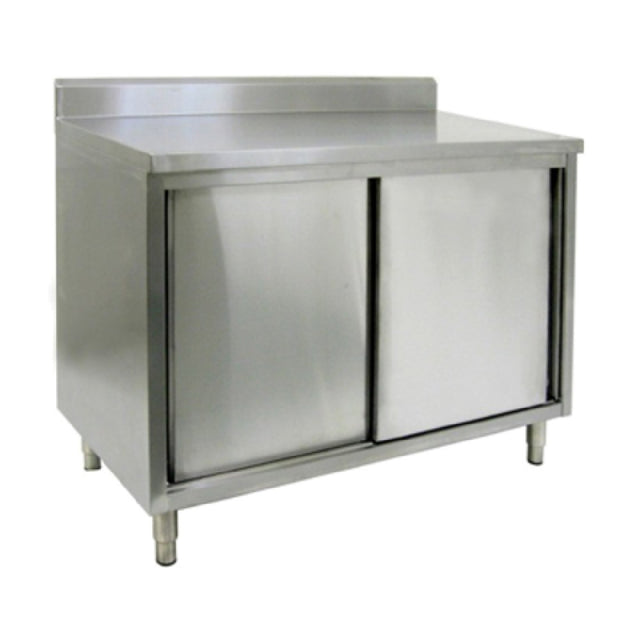 GSW USA CTD-P3036S Work Table Cabinet Base With Sliding Doors 36"W X 30"D X 35"H