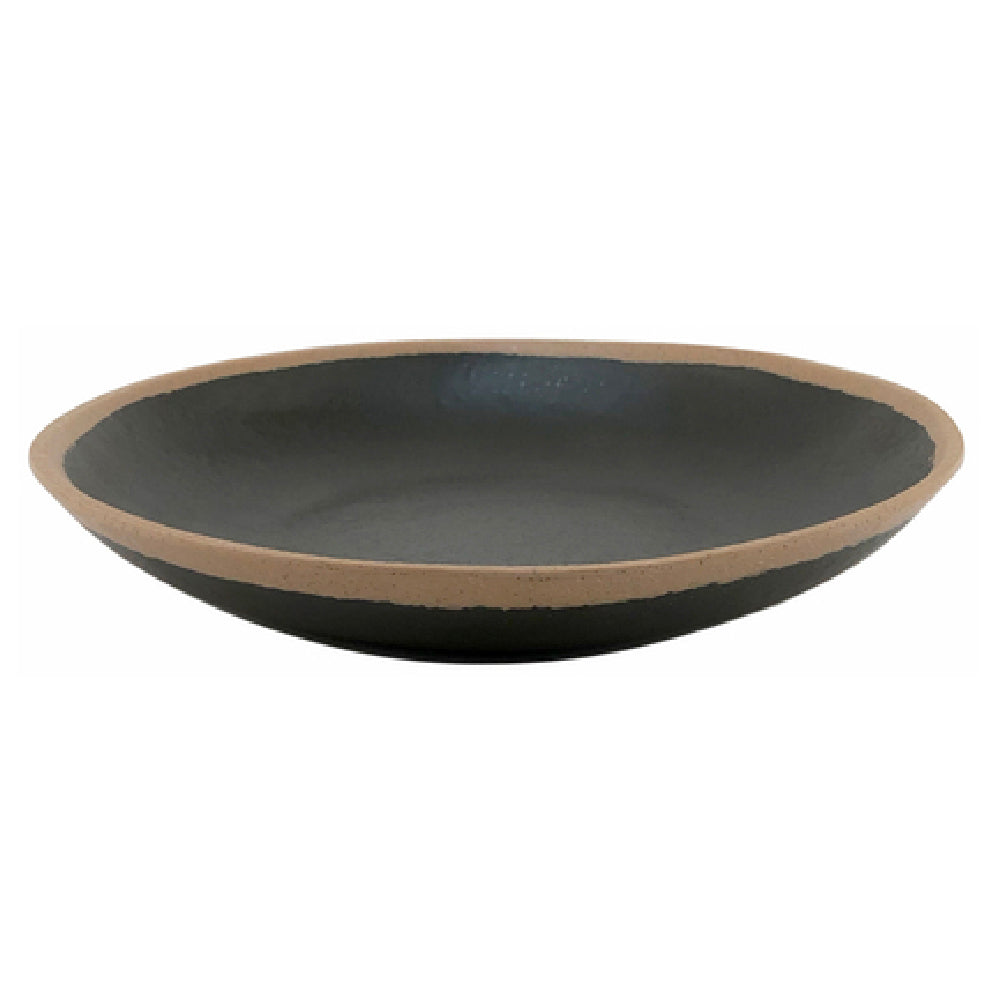 GET Enterprises P-100-CRM Pottery Market™ Soup Plate 1 Qt. (1.2 Qt. Rim Full) 10" Dia. X 1-1/2"H