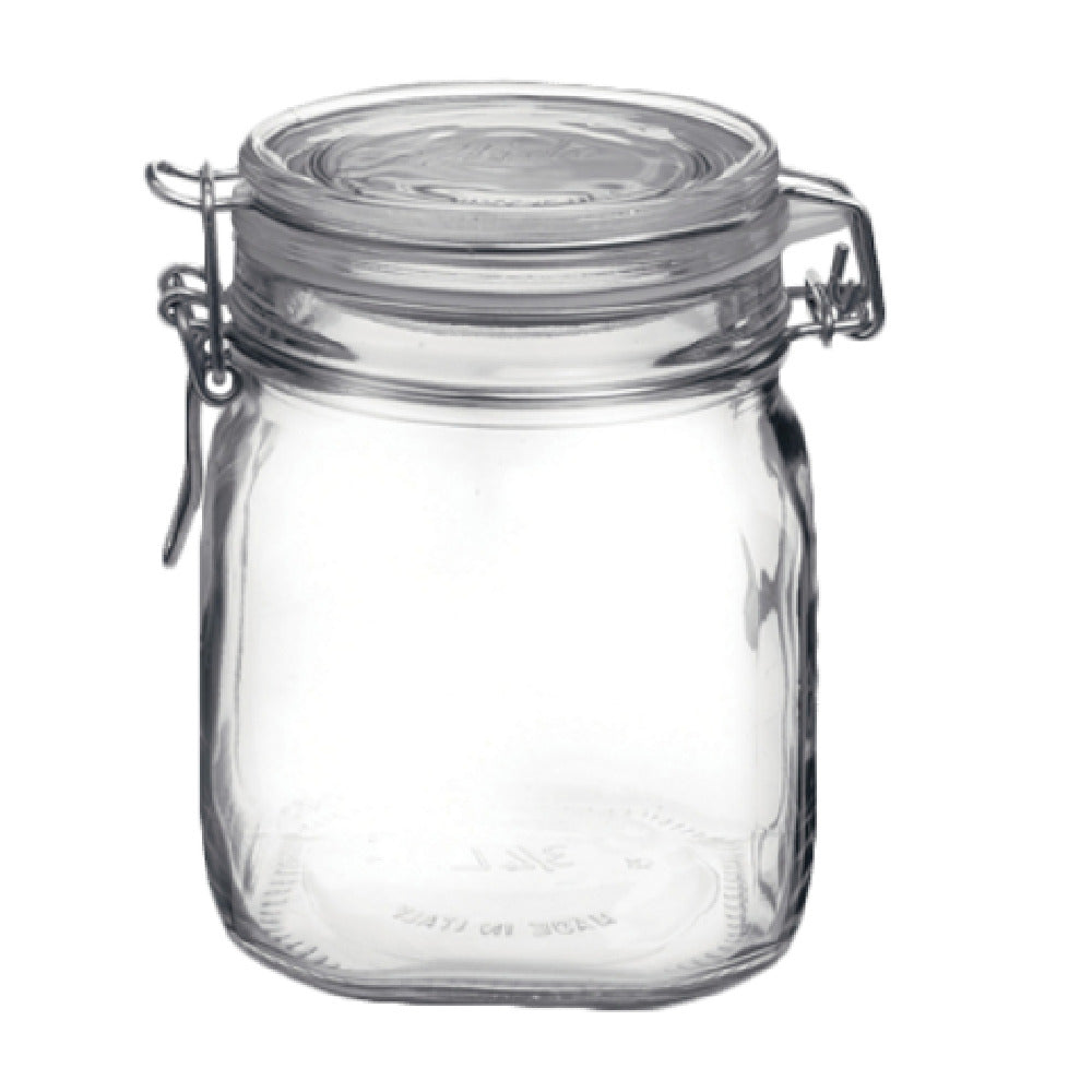 Steelite 4949Q456 Jar 29 Oz. (H 5-3/8" M 5-1/8" T 3-5/8" B 3-3/4") Glass