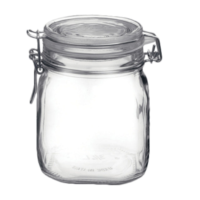 Steelite 4949Q456 Jar 29 Oz. (H 5-3/8" M 5-1/8" T 3-5/8" B 3-3/4") Glass