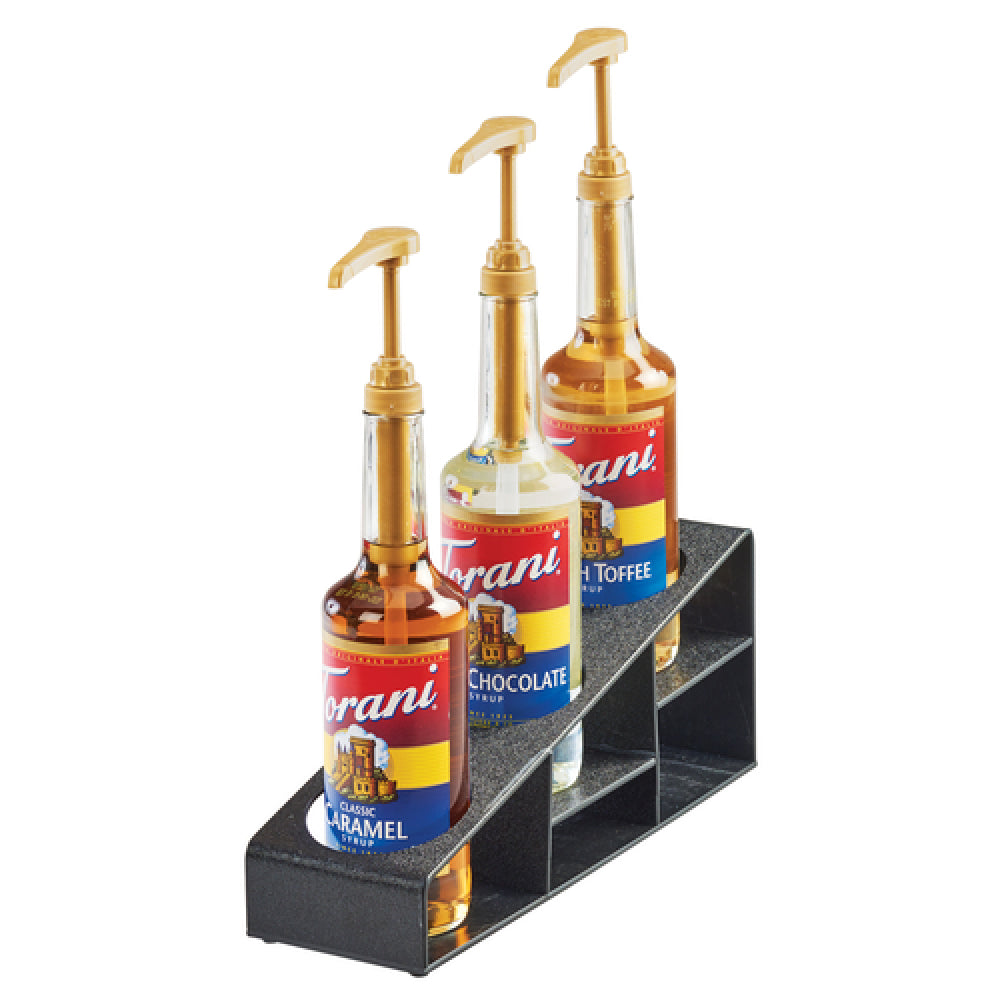 Cal Mil 3666-13 Bottle Riser 4-1/2"W X 15"D X 6-1/2"H 3-tier