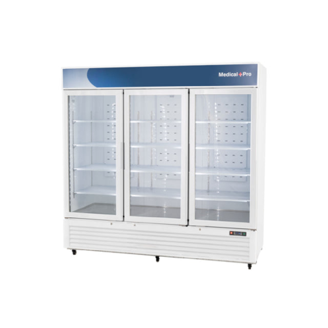 Migali Industries MP-67RM-HC Scientific Refrigerator 67 Cu. Ft. Capacity Triple Glass Door