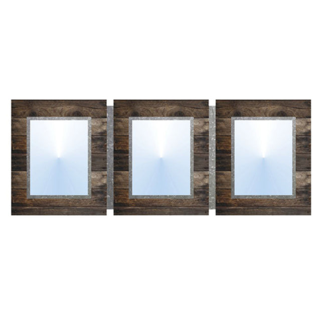 Hubert 60259 - Menu Board, 3-pocket, Wall-mount