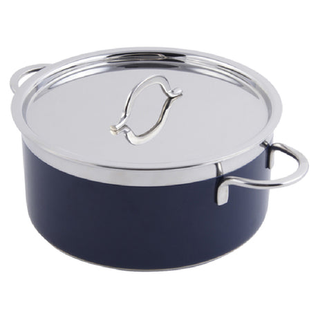 Bon Chef 60302 Classic Country French Collection Pot 4 Qt. 9 Oz. 9-3/8" Dia. X 4-3/8"H