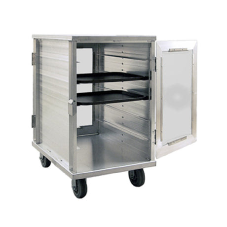 New Age Industrial 97655CD Room Service Cart Pass-thru Polycarbonate Reinforced Doors