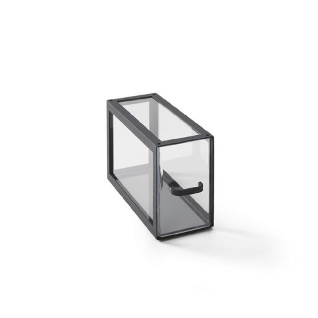 American Metalcraft TDC5 - Black Twilight Modular Display Case, Quarter Size, 13-3/4" W X 7-7/8" H