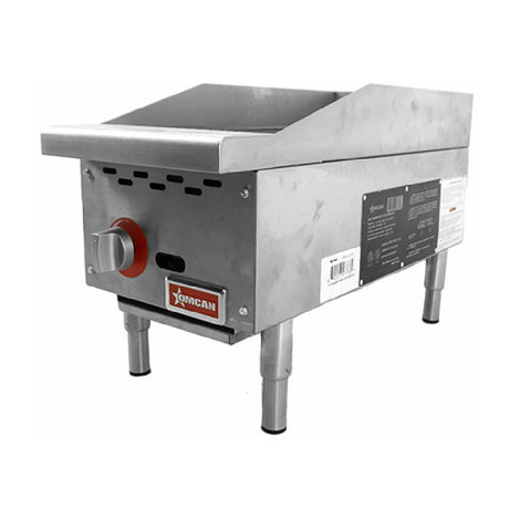 Omcan 47376 (CE-CN-CB12-M) Charbroiler Countertop Natural Gas