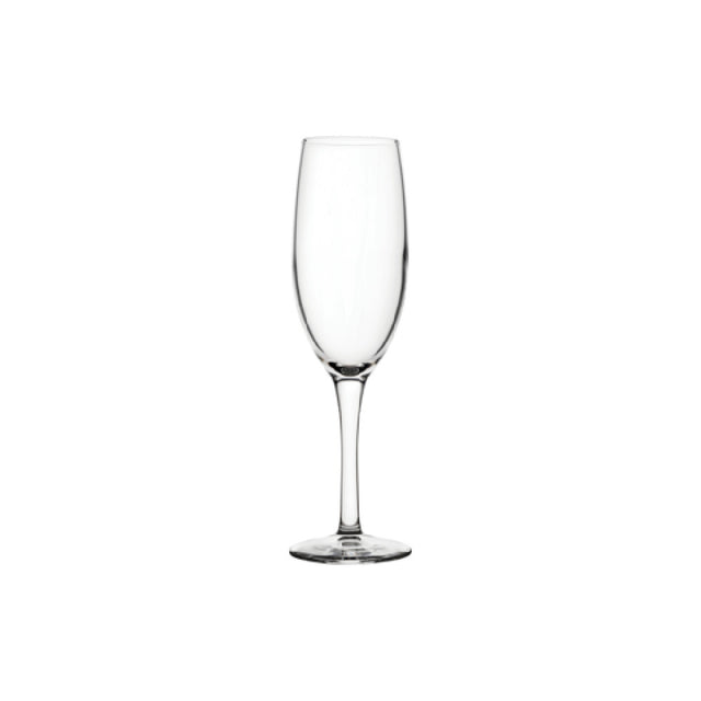 Steelite P440166 Flute Glass 6.0 Oz. (7-3/4" M 2-3/8" T 1-7/8" B 2-1/4") Tempered
