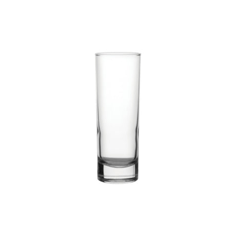 Steelite P42469 Tall Highball 9 3/4 Oz. (H 6-1/2" M 2-1/4" T 2-1/4" B 2") Soda Lime
