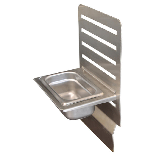 BK Resources GCP-1-9P GrillCook Pro Upright Shelf Stand & 1/9 Pan Holder Small