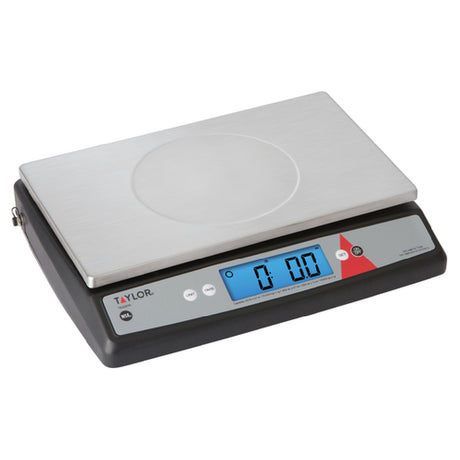 Taylor TE22OS Portion Control Scale Digital 22 Lb. X 0.1 Oz./10 Kg X 1 G Capacity