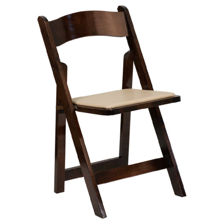 Flash Furniture XF-2903-FRUIT-WOOD-GG Hercules Series Folding Chair Lightweight