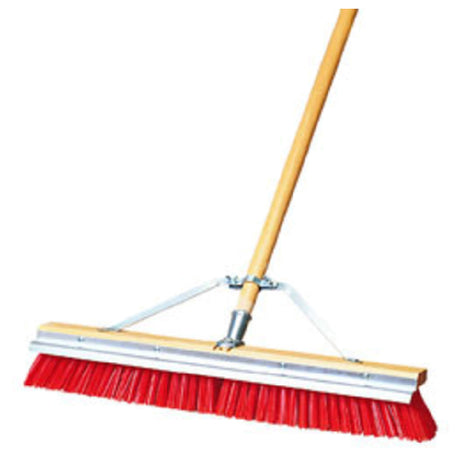 Carlisle 36952424 Carlisle Flo-Pac® ScraperBroom® Sweep Coarse/heavy 24" Hardwood Block