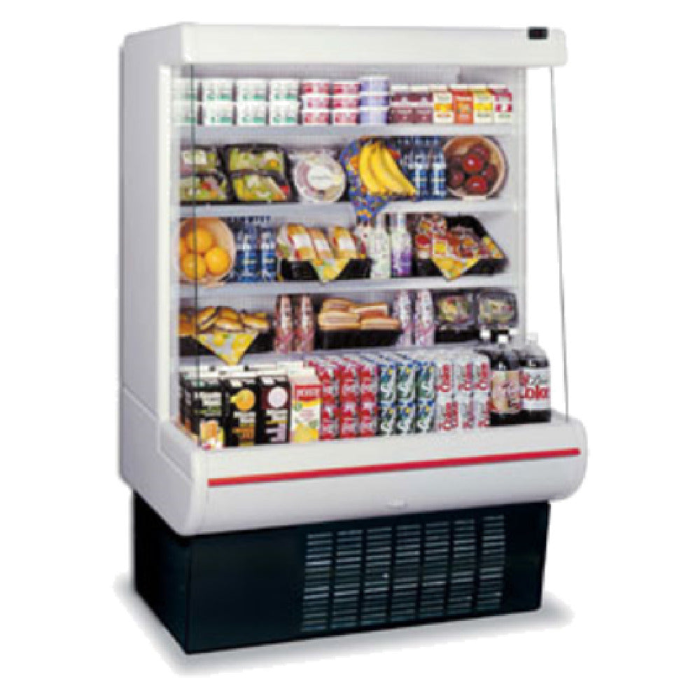 Hussmann MD-14 Multi-Deck Refrigerated Merchandiser Open Front Bottom Mount Self-contained Refrigeration