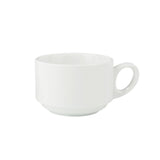 Yanco CA-001 Cambria Stackable Coffee Cup 3-3/8" Dia. X 2-3/8"H 7 Oz