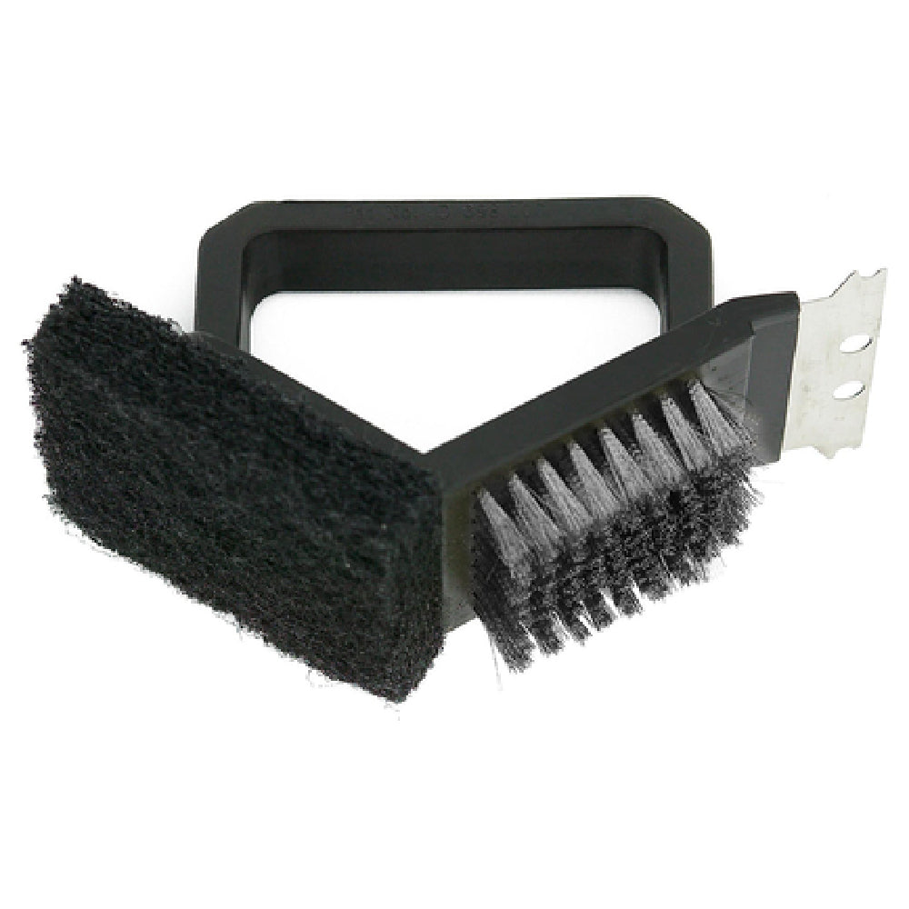 Chef Master 06010SSYA Mr. Bar-B-Q® Dual Grill Brush 6" Stainless Bristles