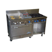 Comstock-Castle F33032-24-1RB Range Gas 60" Wide