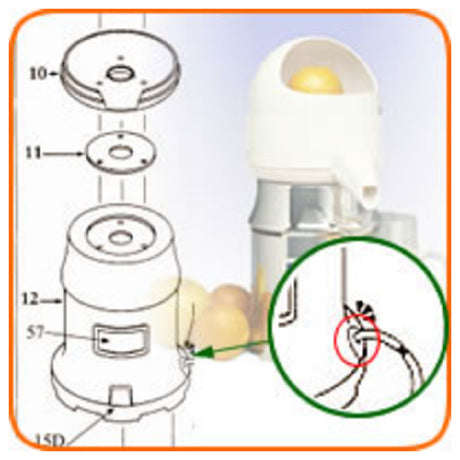 Sunkist 13 Electric Cord Bushing (use With 50B)