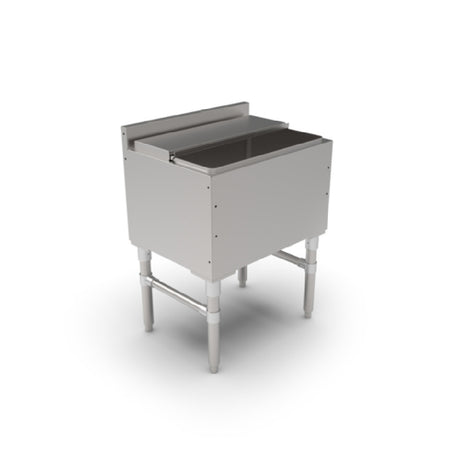 John Boos UBIB-1824-X Slim-Line Underbar Ice Bin/Cocktail Unit 24"W X 18"D X 32-1/2"H Overall Size