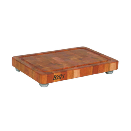 John Boos CHY-1812175-SSF Cutting Board 18"W X 12"D X 1-3/4" Thick End Grain Construction