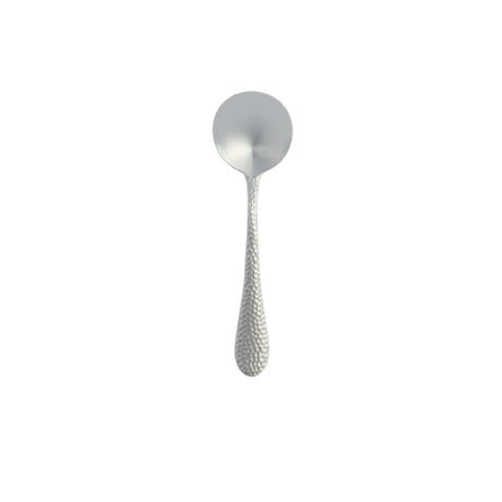 1880 Hospitality B411SBLF - Darcy Bouillon Spoon, 6", Hammered