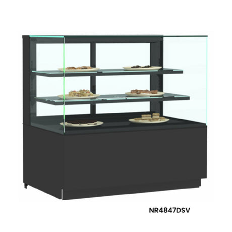 Structural Concepts NR4847DSV - Reveal® Service Non-Refrigerated Display Case, Freestanding