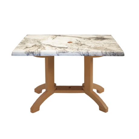Grosfillex UT385815 - Atlanta Outdoor Table, 48" X 32" X 28-2/5"H, Rectangle