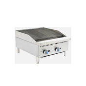 Hurakan By Equip.me HKN-CBG24W - Hurakan Countertop Gas Charbroiler, Natural Gas / Convertible To LPG