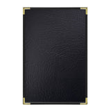 Risch SEV-1V 11X17 Seville Hardback Antibacterial/antimicrobial Faux-leather Menu Cover (specify Color)