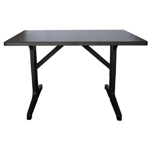 Grosfillex US286746 Omega Table 45" X 28" Rectangular